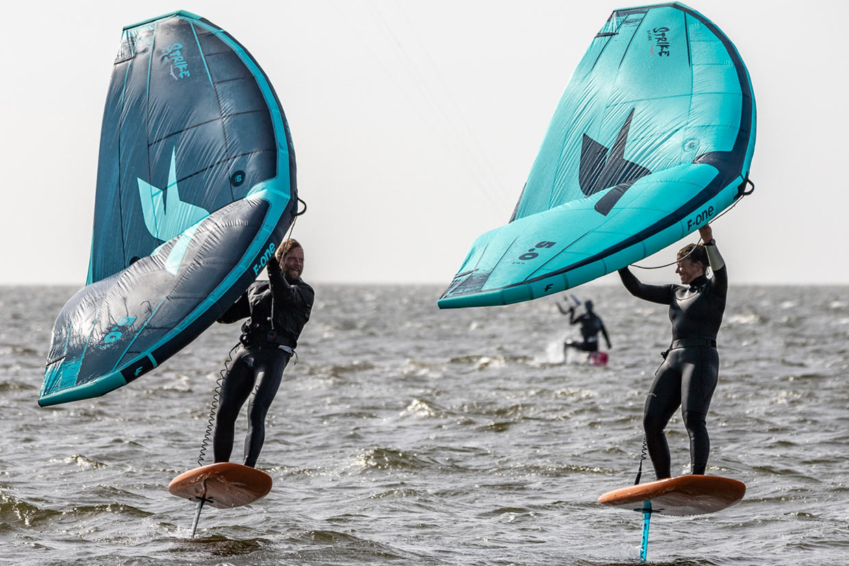 Kitesurfing